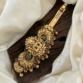 Premium Gold Look Alike Hair clip - Lakshmi -G11289